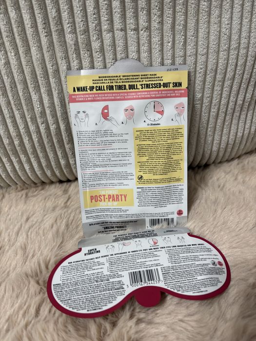 Maska do twarzy i płatki pod oczy Soap Glory