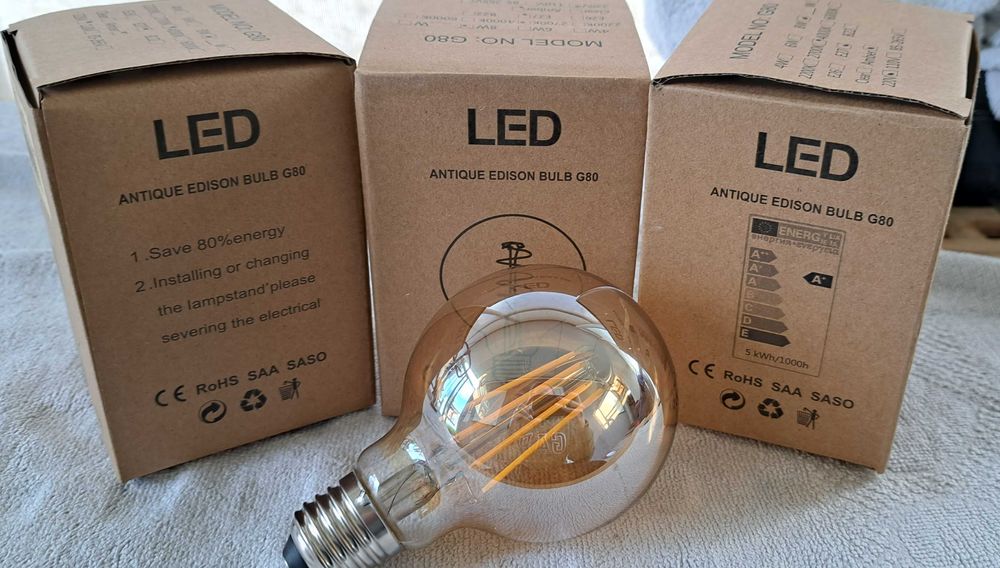 Lampadas LED vintage