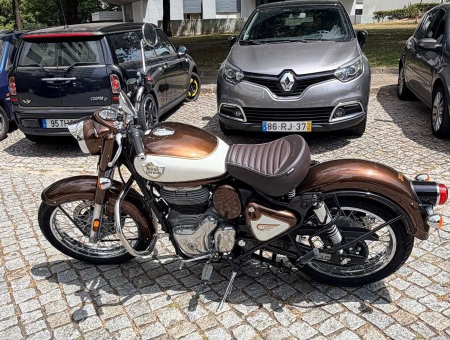 Royal Enfield Classic 350 Medallion Bronze — apenas 450 km