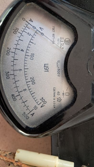 Кліщі Ц91 - вимірювання струму та напруги