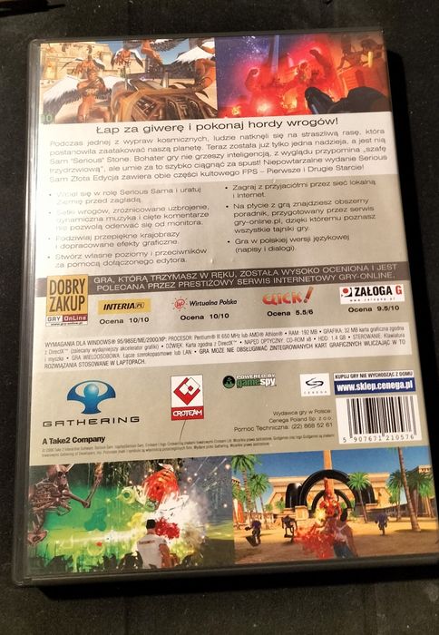 Serious Sam.  Pierwsze i drugie starcie . Polska edycja