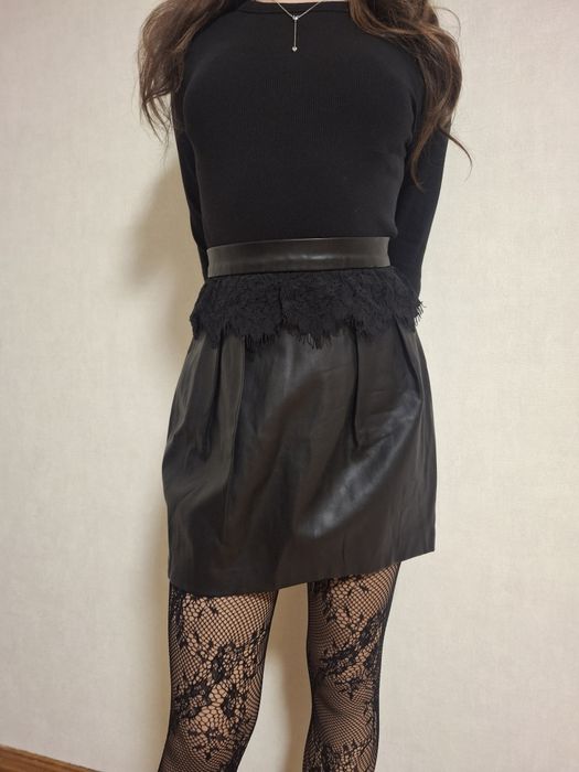 Спідниця шкіряна Love Republic нова 34 розмір