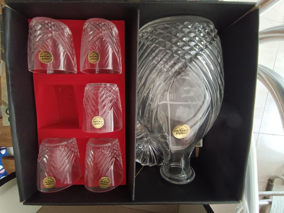 Conjunto de cristal d'arques