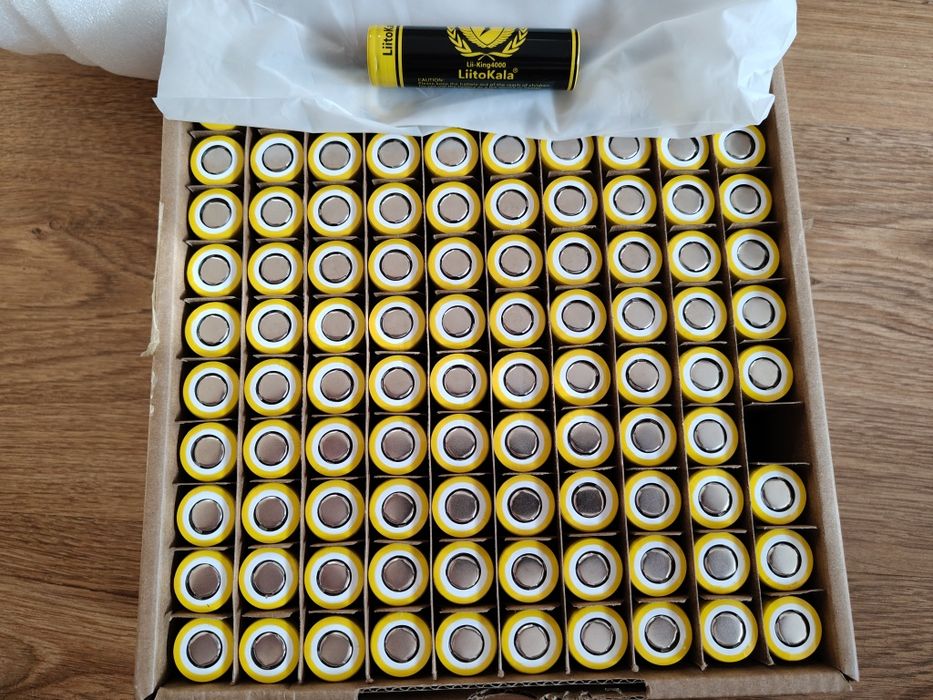 Акумулятор LiitoKala 18650 King 4000 mAh 21700 6000 мАг