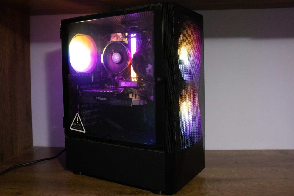 Komputer Gamingowy Ryzen 5 2600 GTX 1660 SUPER 16GB RAM **DOWÓZ**