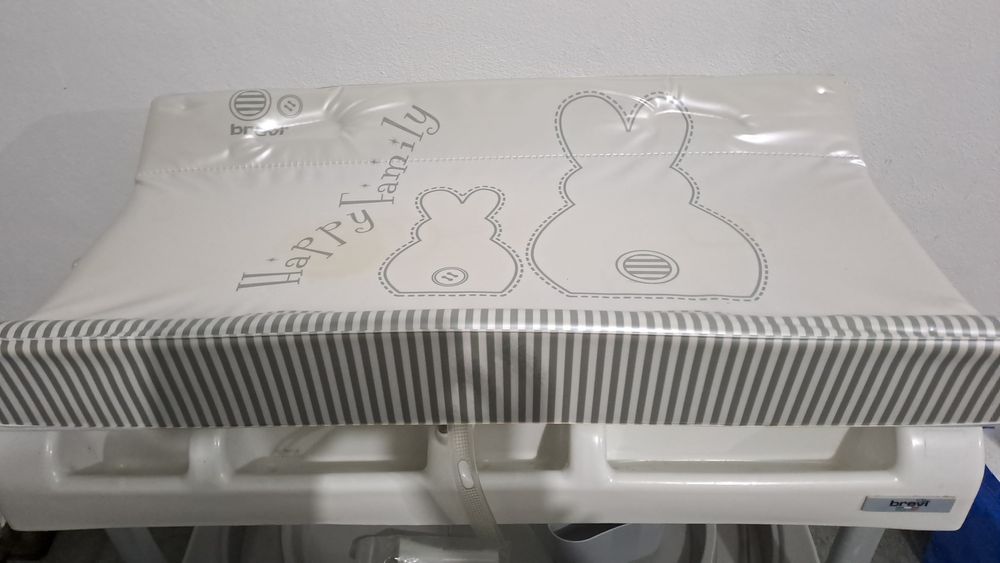 Banheira e trocador baby Brevi