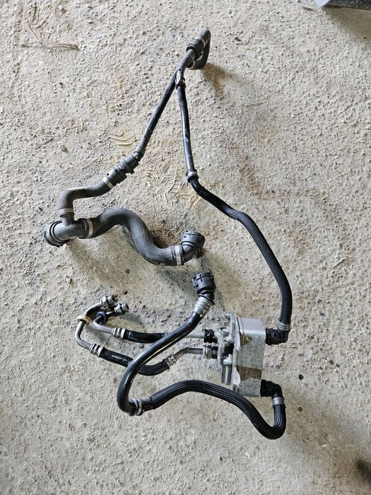 Chłodnica Oleju Mercedes W205 Lift przewody Komplet węże wąż Olejowe chłodniczka