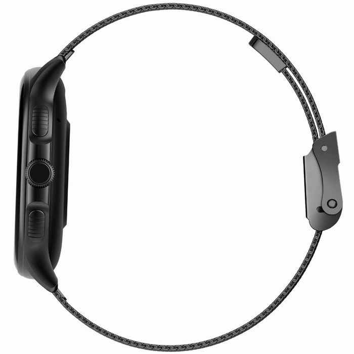 Smartwatch Damski GRAVITY GT12-1 Czarny Pasek Silikonowy Bransoleta