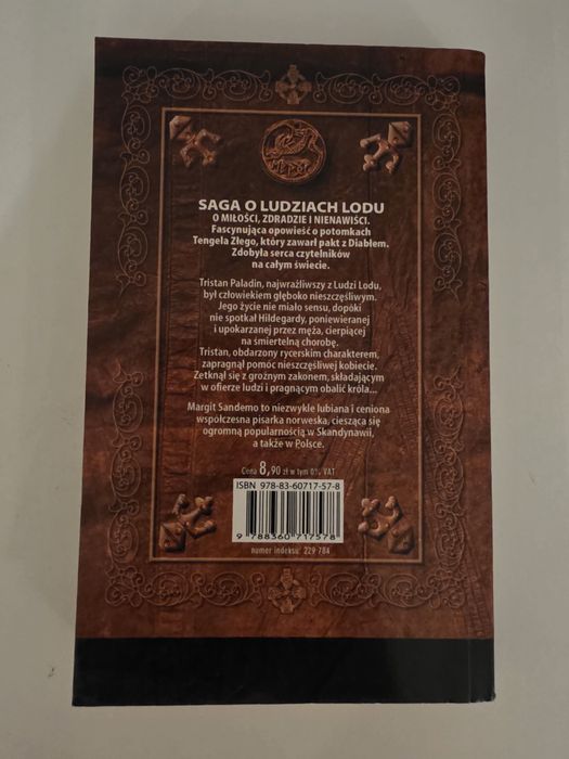 Książka saga o Ludziach Lodu Ostatni rycerz