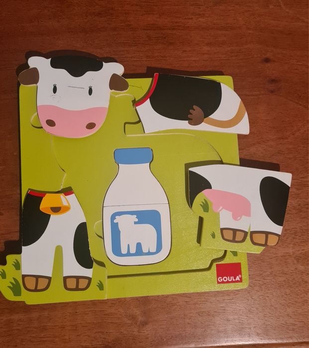 Puzzle Goula, em madeira a partir dos 12/18 Meses