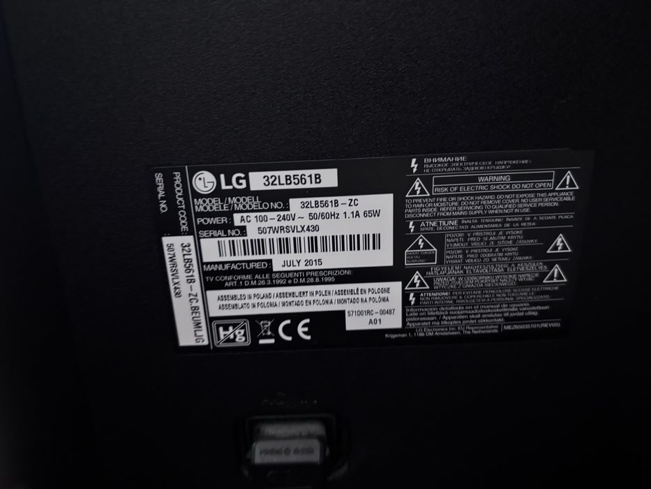 Televisão LG 32LB561B