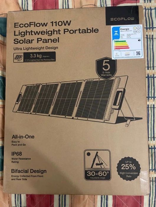 Сонячна панель EcoFlow 110W Lightweight
