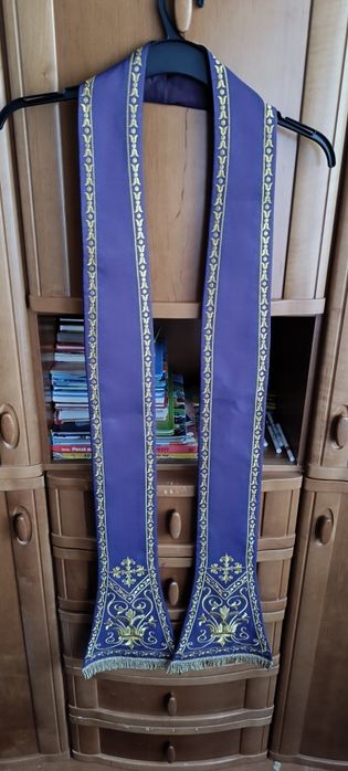 Kapłanska Stuła fioletowa