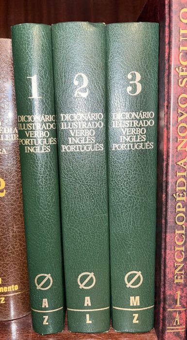 Dicionário Ilustrado Verbo Português-Inglês e Inglês-Português [3 Vol]