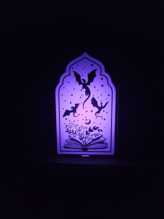 Book nook Fourth Wing Fantasy