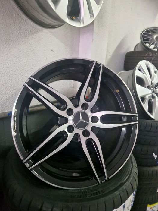 JANTES 18 MERCEDES AMG PRETAS POLIDAS USADAS (IMACULADAS)