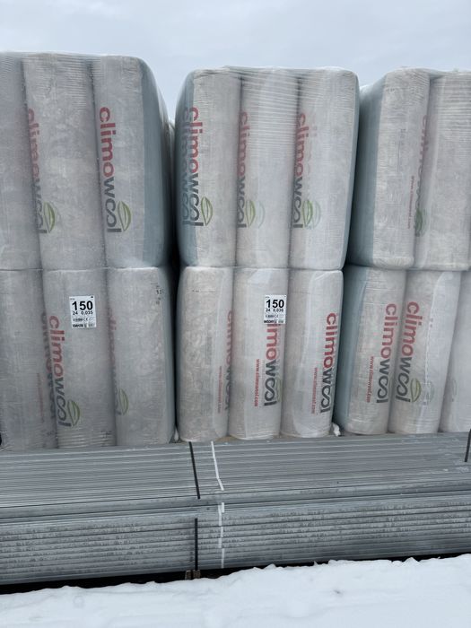 Wełna mineralna mata Climowool DF035 lambda  0.035 Mata grubość 20 cm