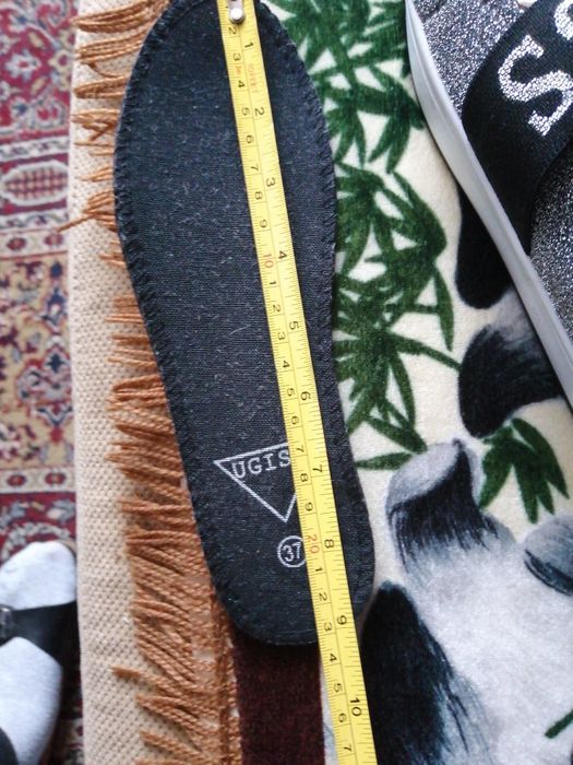 Tenisówki na koturnie roz 37 dł wk 23 cm