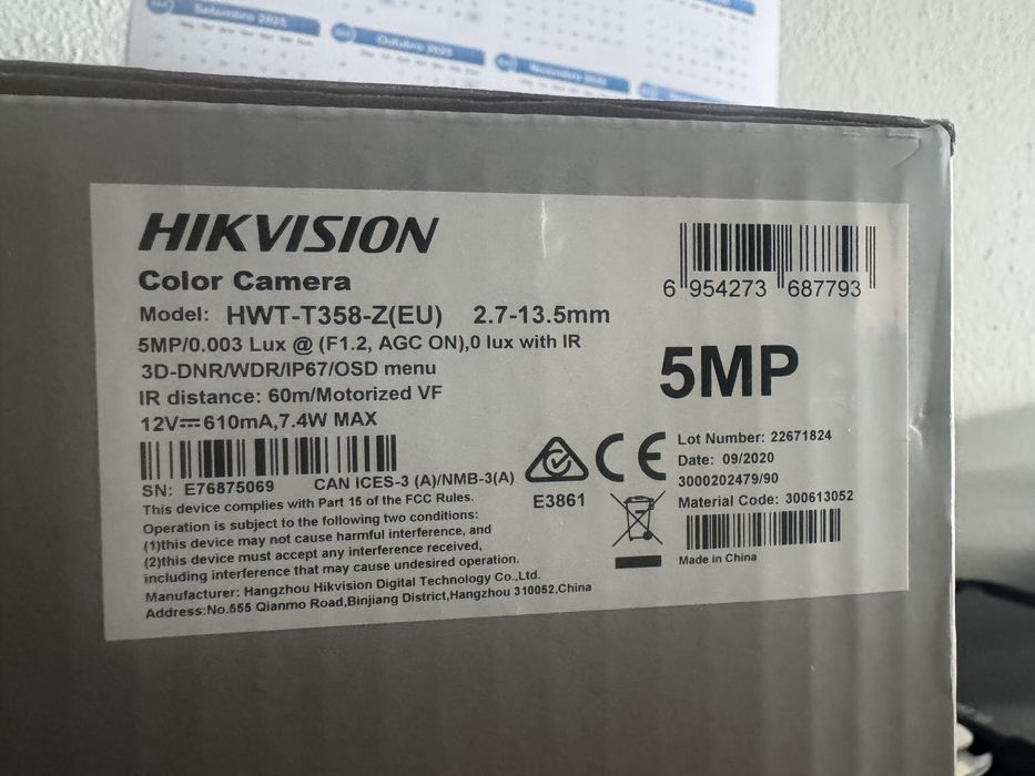 Camera Hikvision 5 MP