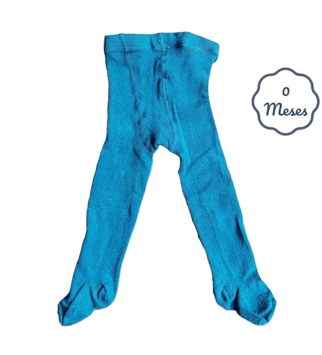 2 Meias Calças (Azul e Cinzenta) 0 meses