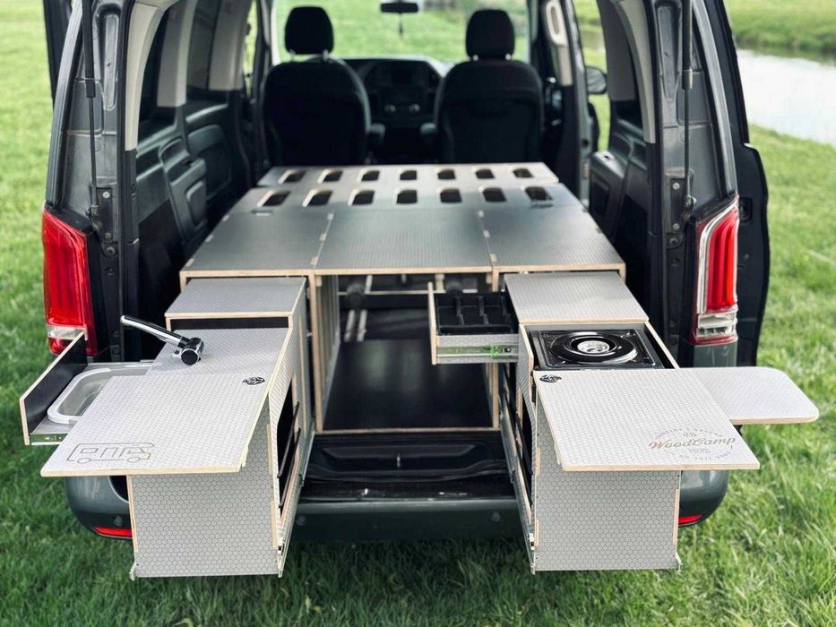 Camperbox zabudowa turystyczna kempingowa TRAFIC VITO T5 T6 T7 TRANSIT
