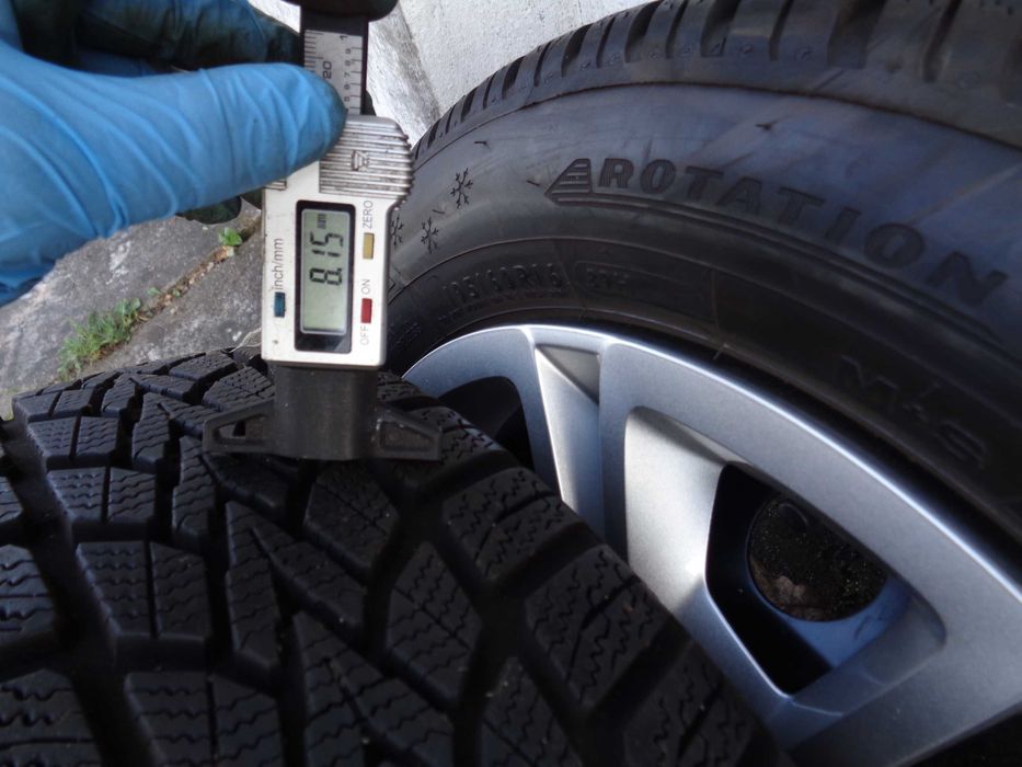 Koła zimowe OPEL Crossland X, Corsa F, 16 cali 4x108, 8mm, jak NOWE