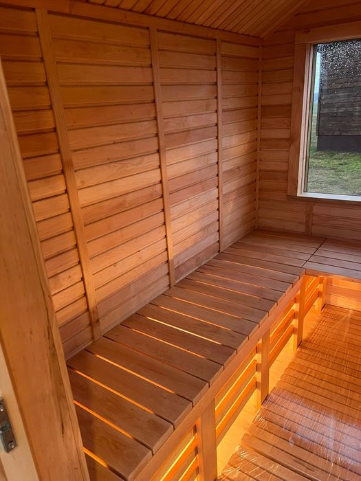 Sauna typu "Stodoła" ocieplona