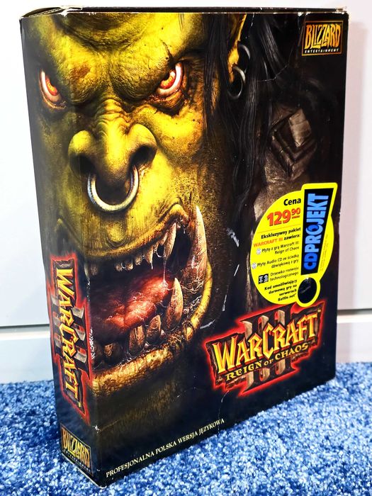 Warcraft III 3 - 1 wydanie (2002) - Big Box - PC PL