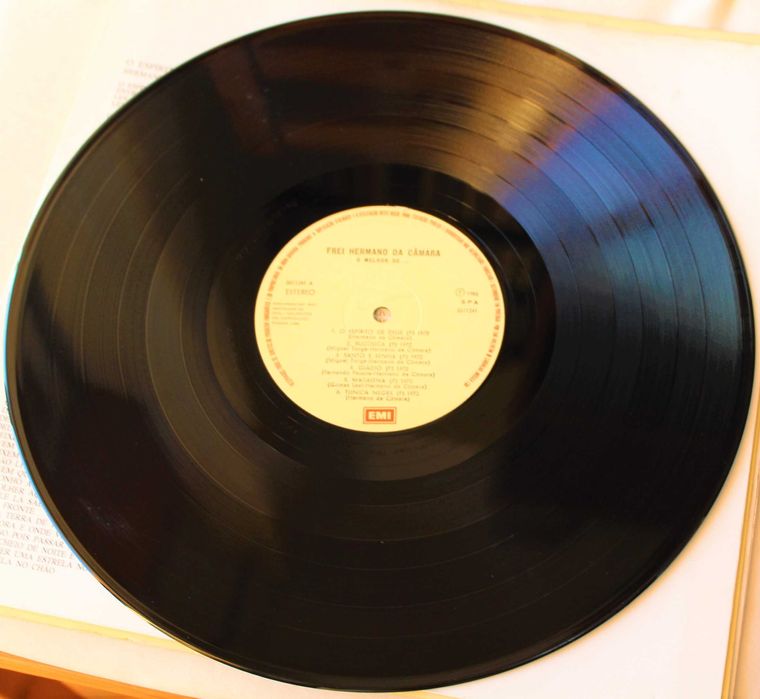 LP "O Melhor de Frei Hermano" - Duplo disco de vinil