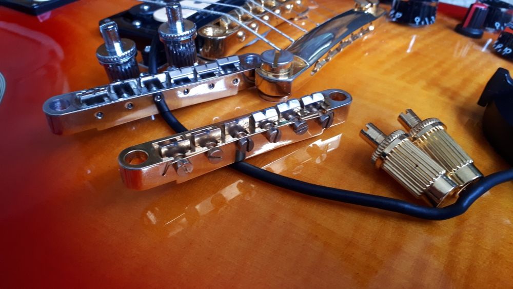 Mostek Tune-o-matic .z epiphone Les Paul Custom.2000r Korea