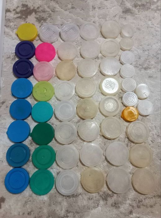 Кришка капронова поліетиленова пластикова для банки СССР СРСР