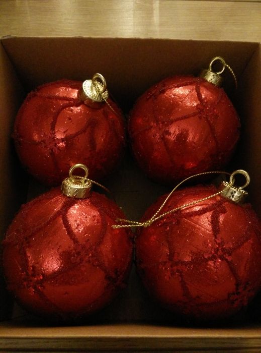 Bolas de natal presépio