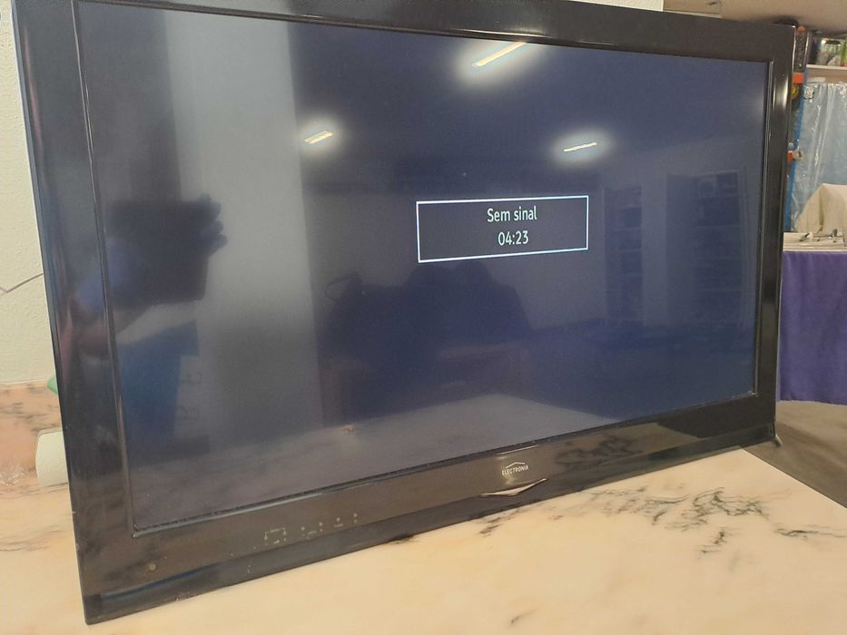 TV e écrans de vários tamanhos
