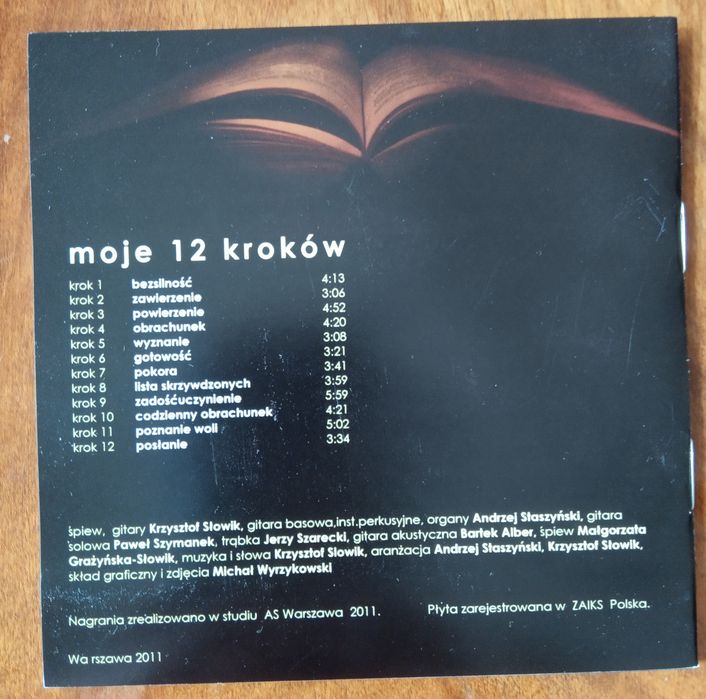 Moje 12 kroków. Cd.