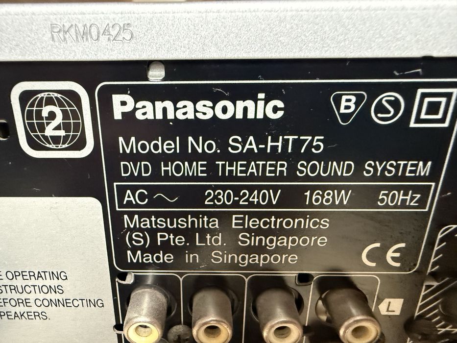 Kino Domowe/Amplituner Panasonic SA-HT 75