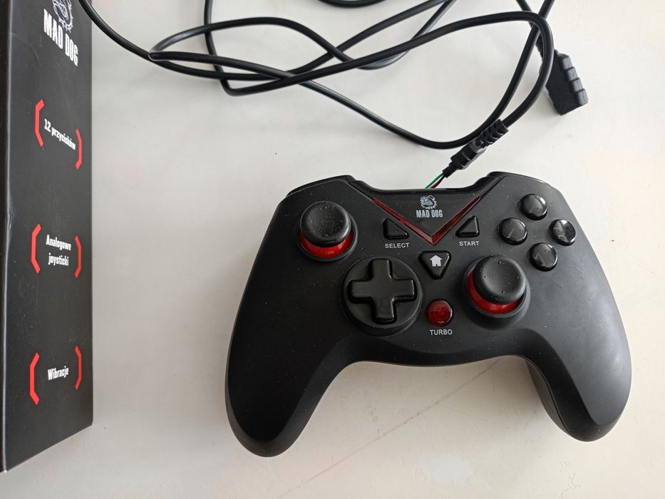 Gamepad - uszkodzony.