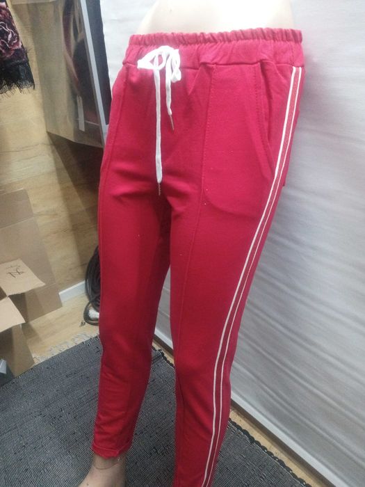 Spodnie damskie włoskie rozmiar S bawełna