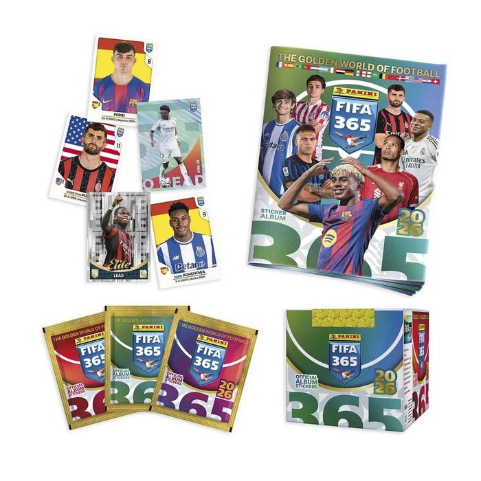 Troco Cromos FIFA 365 26 Panini – Completa a tua coleção!