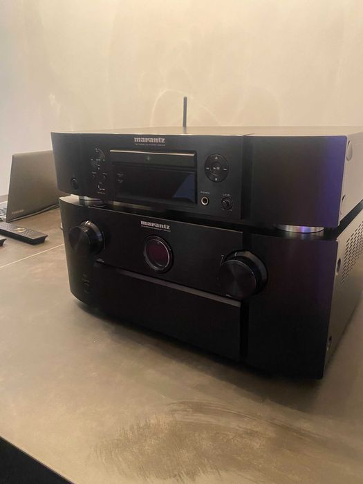 marantz  zestaw  amplituner  sr 7005 i Sieciowy odtwarzacz CD/DAC nd 8006