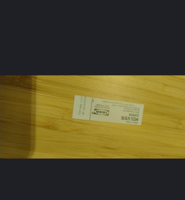 Biurko bambus Ikea w idealnym stanie ! Okazja .