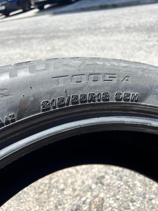 215/55/18 Bridgestone 2 pneus