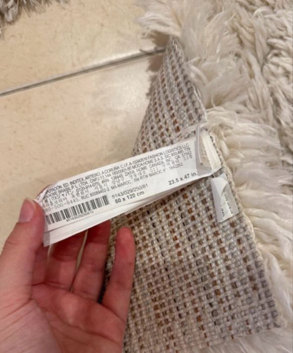 Tapetes de pêlo Zara Home