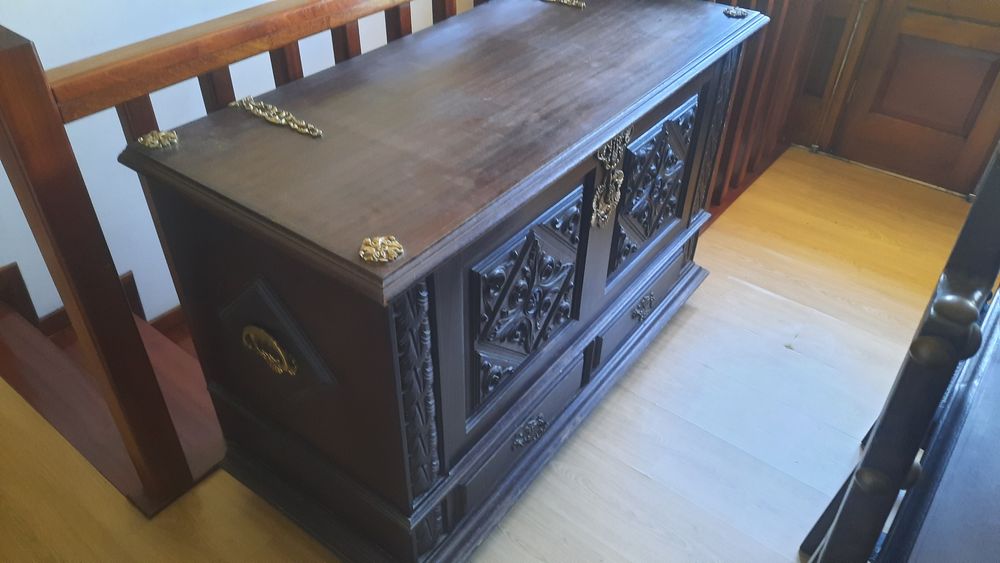 Arca ou Baú de madeira