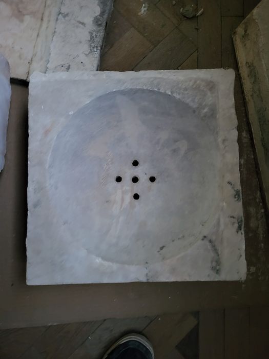 Conjunto de pedra em mármore