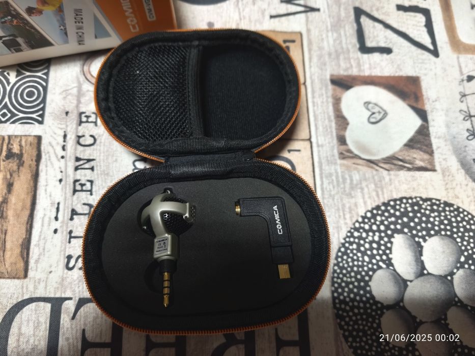2 Microfones Comica CVM-VG05 GOPro