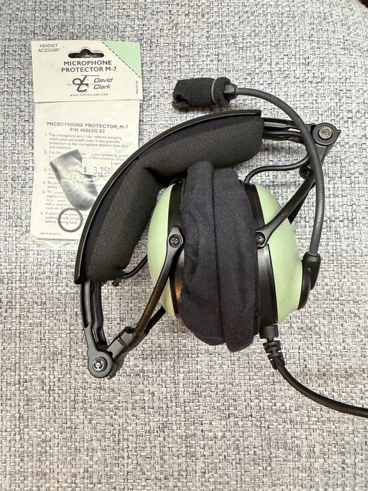 Headset de Aviação David Clark DC ONE-X Bluetooth | ANR | Completo