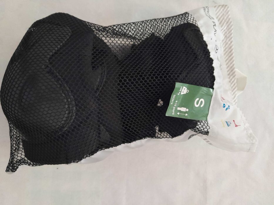 Proteções para Patins/Skate/Trotinete Criança Preto