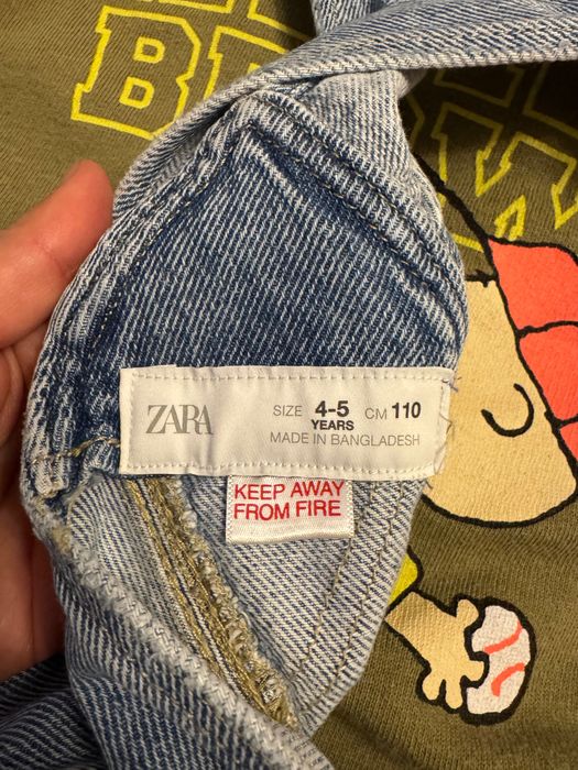 Джинсовий комбінезон zara джинси штани дунгарі