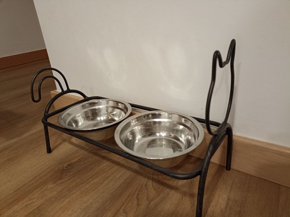 Tigelas comedouro elevado gatos area