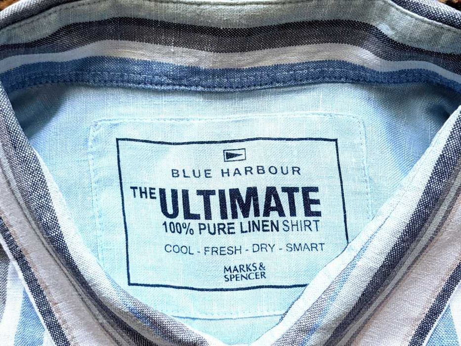 Рубашка Marks & Spencer® лён -XL-